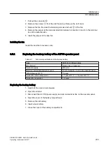 Предварительный просмотр 205 страницы Siemens SINAMICS GM150 Operating And Installation Instructions