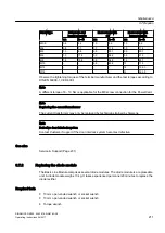 Предварительный просмотр 211 страницы Siemens SINAMICS GM150 Operating And Installation Instructions