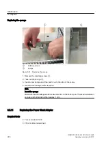 Предварительный просмотр 224 страницы Siemens SINAMICS GM150 Operating And Installation Instructions