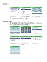 Предварительный просмотр 22 страницы Siemens SINAMICS IOP-2 Operating Instructions Manual