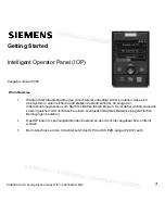 Preview for 7 page of Siemens SINAMICS IOP Getting Started Manual