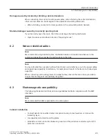 Preview for 87 page of Siemens SINAMICS MV 9LD4110-7EX70-1AA0 Operating Instructions Manual