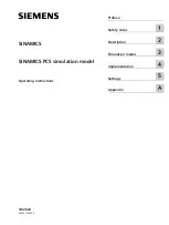 Preview for 3 page of Siemens SINAMICS PCS Operating Instructions Manual