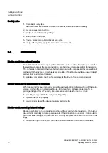 Preview for 14 page of Siemens SINAMICS PERFECT HARMONY GH150 6SL3826 Operating Instructions Manual