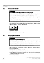 Preview for 60 page of Siemens SINAMICS PERFECT HARMONY GH150 6SL3826 Operating Instructions Manual