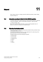 Preview for 121 page of Siemens SINAMICS PERFECT HARMONY GH150 6SL3826 Operating Instructions Manual