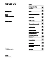 Preview for 3 page of Siemens SINAMICS S120 Function Manual