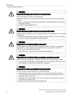 Preview for 8 page of Siemens SINAMICS S120 Operating Manual