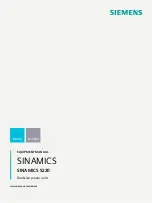 Siemens SINAMICS S220 Equipment Manual preview