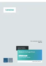 Preview for 1 page of Siemens SINAMICS SL150 6SL39616RC100AA02 Operating Instructions & Installation Instructions