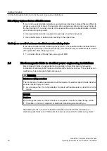 Preview for 16 page of Siemens SINAMICS SL150 6SL39616RC100AA02 Operating Instructions & Installation Instructions