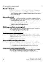 Preview for 60 page of Siemens SINAMICS SL150 Operating Instructions Manual