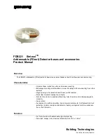 Preview for 1 page of Siemens Sinteso FDB221 Product Manual