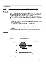 Preview for 224 page of Siemens SINUMERIK 802D sl Programming And Operating Manual