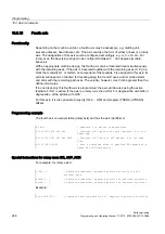 Preview for 246 page of Siemens SINUMERIK 802D sl Programming And Operating Manual