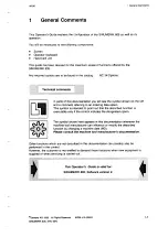 Preview for 11 page of Siemens SINUMERIK 805 Operating Instructions Manual