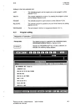 Preview for 71 page of Siemens SINUMERIK 805 Operating Instructions Manual