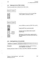 Preview for 105 page of Siemens SINUMERIK 805 Operating Instructions Manual