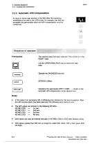 Preview for 121 page of Siemens SINUMERIK 805 Operating Instructions Manual