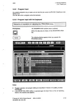 Preview for 136 page of Siemens SINUMERIK 805 Operating Instructions Manual