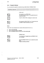 Preview for 142 page of Siemens SINUMERIK 805 Operating Instructions Manual