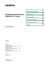 Siemens SINUMERIK 810D Diagnostic Manual предпросмотр