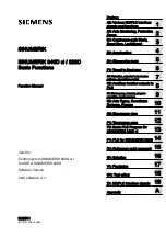 Preview for 1 page of Siemens SINUMERIK 828D Turning Function Manual