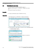 Preview for 104 page of Siemens SINUMERIK 828D Turning Installation Manual