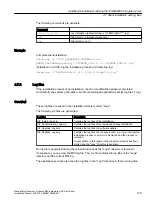 Preview for 109 page of Siemens SINUMERIK 828D Turning Installation Manual