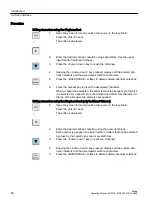 Preview for 58 page of Siemens SINUMERIK 828D Turning Operating Manual