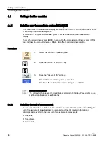 Preview for 96 page of Siemens SINUMERIK 828D Turning Operating Manual