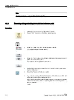 Preview for 102 page of Siemens SINUMERIK 828D Turning Operating Manual