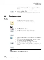 Preview for 103 page of Siemens SINUMERIK 828D Turning Operating Manual