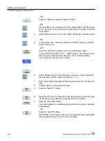 Preview for 122 page of Siemens SINUMERIK 828D Turning Operating Manual