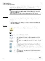 Preview for 124 page of Siemens SINUMERIK 828D Turning Operating Manual