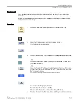 Preview for 135 page of Siemens SINUMERIK 828D Turning Operating Manual