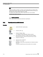 Preview for 170 page of Siemens SINUMERIK 828D Turning Operating Manual