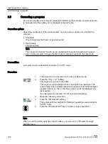 Preview for 198 page of Siemens SINUMERIK 828D Turning Operating Manual