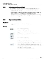 Preview for 202 page of Siemens SINUMERIK 828D Turning Operating Manual