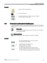 Preview for 207 page of Siemens SINUMERIK 828D Turning Operating Manual