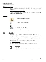 Preview for 210 page of Siemens SINUMERIK 828D Turning Operating Manual