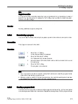 Preview for 219 page of Siemens SINUMERIK 828D Turning Operating Manual