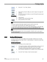 Preview for 221 page of Siemens SINUMERIK 828D Turning Operating Manual