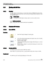 Preview for 226 page of Siemens SINUMERIK 828D Turning Operating Manual