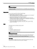 Preview for 273 page of Siemens SINUMERIK 828D Turning Operating Manual