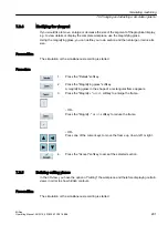 Preview for 291 page of Siemens SINUMERIK 828D Turning Operating Manual