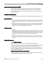 Preview for 407 page of Siemens SINUMERIK 828D Turning Operating Manual