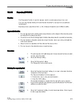 Preview for 475 page of Siemens SINUMERIK 828D Turning Operating Manual