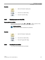 Preview for 211 page of Siemens SINUMERIK 840D sl Operating Manual