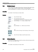 Preview for 256 page of Siemens SINUMERIK 840D sl Operating Manual